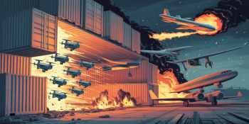 Ucrânia atravessa a Rússia em silêncio e destrói 41 aviões militares em ataque histórico