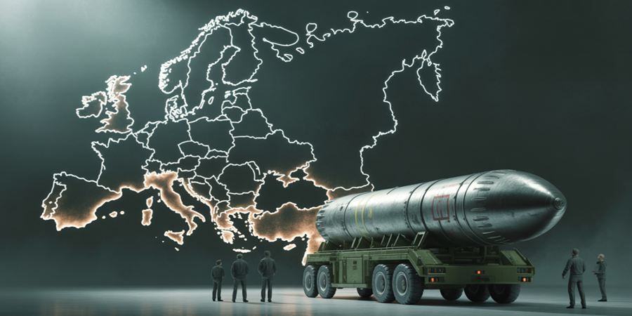 Especialistas temem que Putin recorra a armas nucleares táticas como forma de resposta aos ataques ucranianos em território russo./Ilustração Cortesia Editorial Ideia